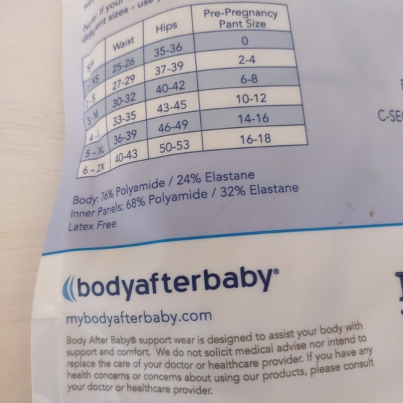 Body After Baby Sienna C-section recovery support sz 5 (xl)  post maternity - Picture 7 of 11